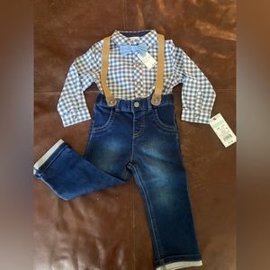 NWT Cat & Jack 18M outfit boys